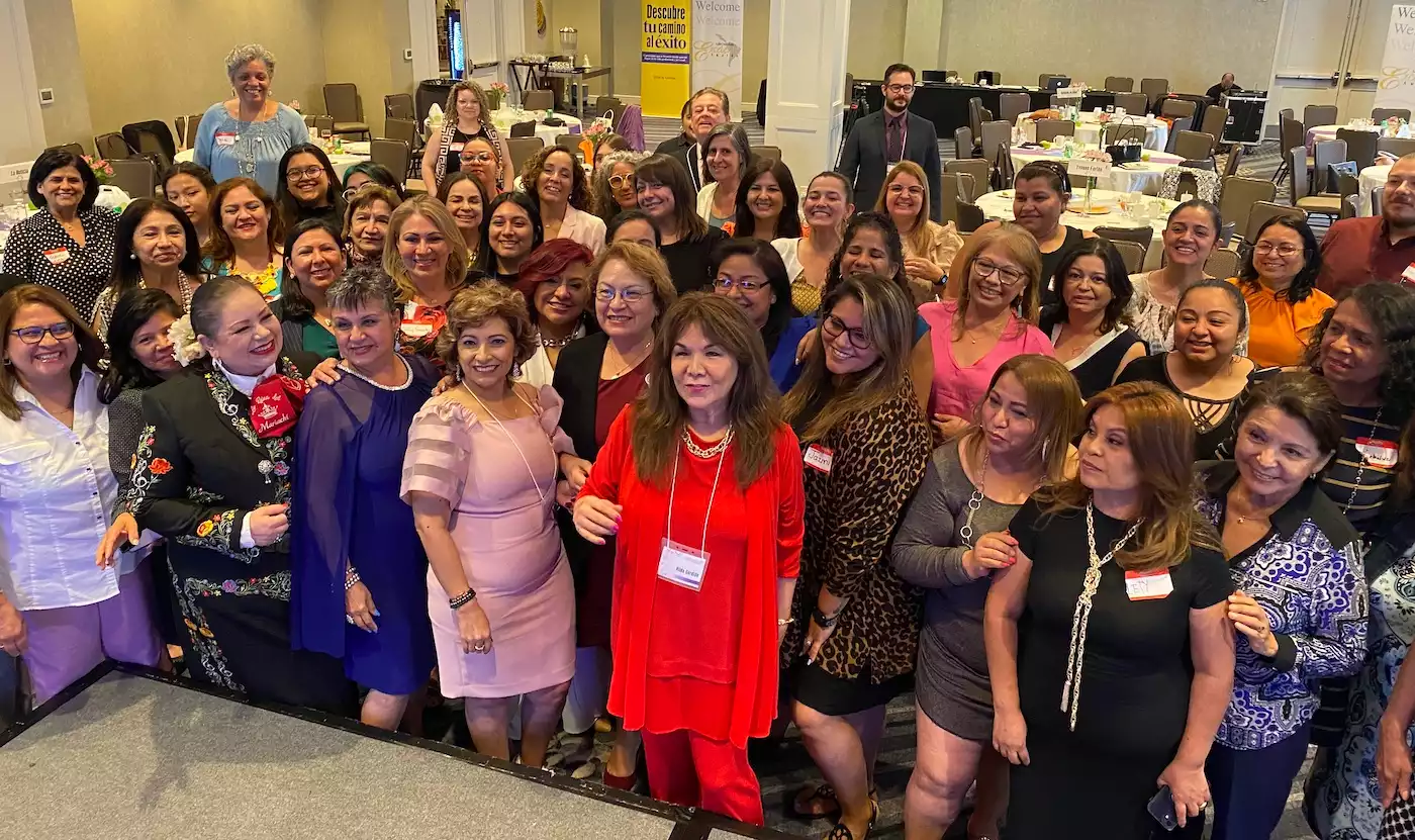 Group of LatinaCon attendees